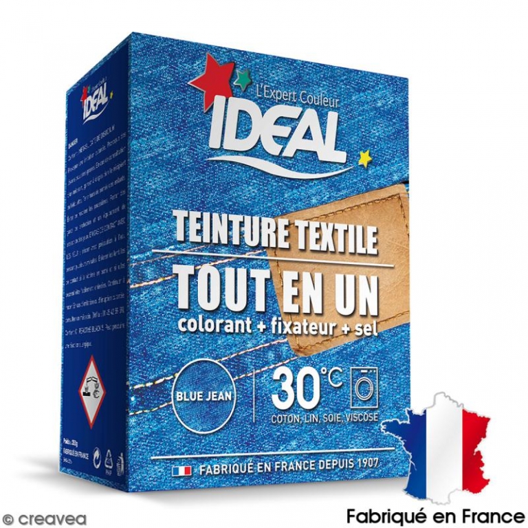 Teinture Bleu Cobalt pour vêtement, Coloration pour tissus et