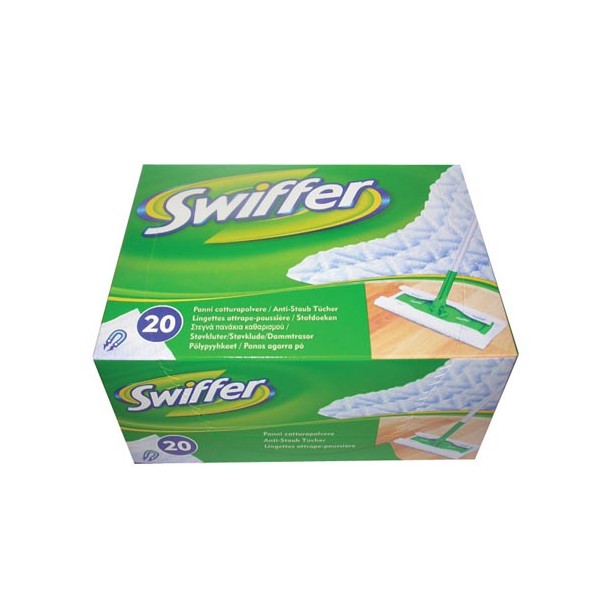 Lingettes dépoussièrantes - x20 - SWIFFER Articles-Quincaillerie