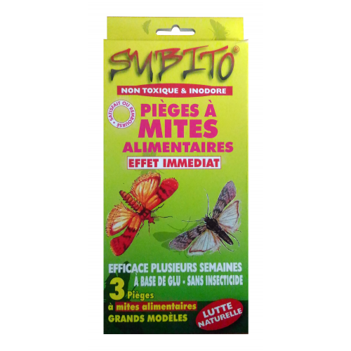Lot de 2 pièges insecticides pour mites alimentaires KAPO
