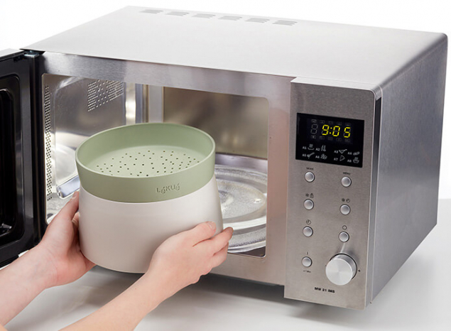 Cuiseur vapeur Micro-ondes - Quick Quinoa & Rice Cooker Express 