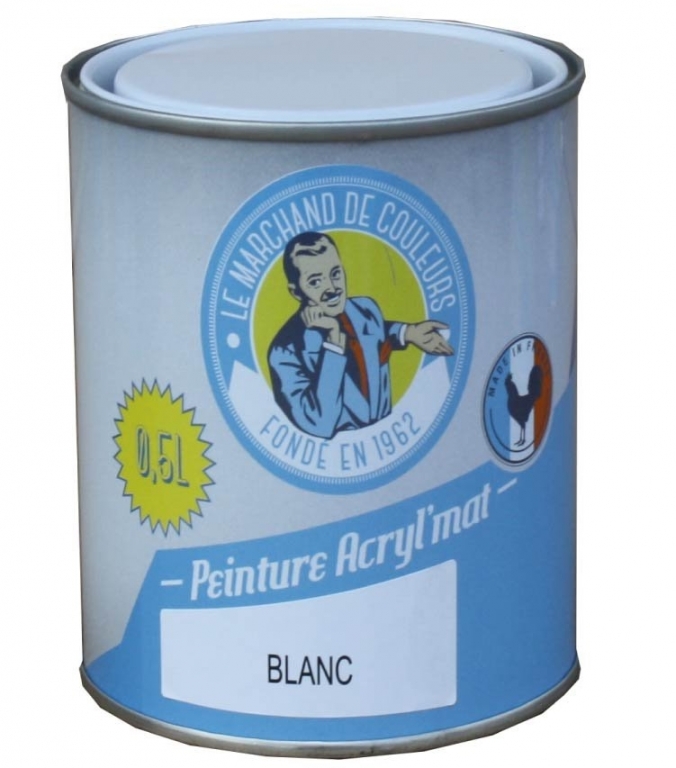 Peinture de finition ACRYL MAT NOIR : ONIP (10 L)