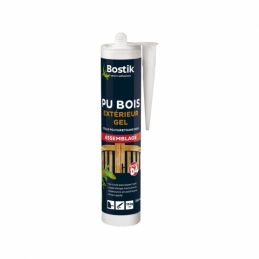 Colle polyuréthane gel - Hautes performances - PU Bois - 310 ml - BOSTIK