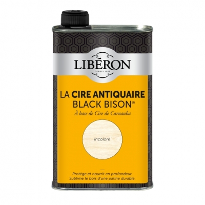 Cire d'antiquaire liquide - Black Bison - Incolore - 500 ml - LIBERON