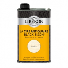 Cire d'antiquaire liquide - Black Bison - Incolore - 500 ml - LIBERON