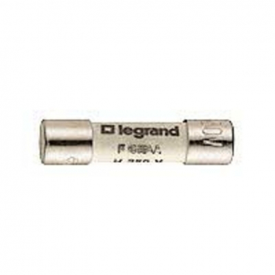 10 Cartouches cylindriques miniature 5x20mm 630mA 250V~ - LEGRAND