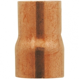 Manchon réduit en cuivre Femelle / Femelle - Ø 10 / 8 mm - Lot de 2 - RACCORDS