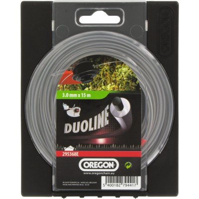 Fil rond pour débrousailleuse - Duoline - 3 mm x 15 M - OREGON