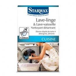 Nettoyant / Détartrant - Lave linge + lave vaisselle - 150 gr - STARWAX 