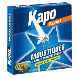 Spirales anti moustiques et insectes volants - KAPO