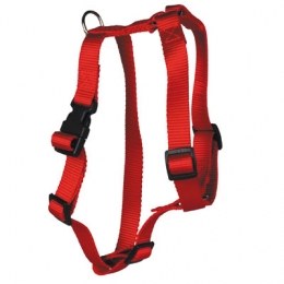 Harnais Nylon réglable rouge 40 / 60 cm - ZOLUX