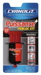 Colle acrylique bi-composants - Puissance + - Seringue 12 ml - CYANOLIT