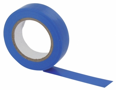 Ruban adhésif isolant - 15 mm x 10 M - Bleu - DHOME
