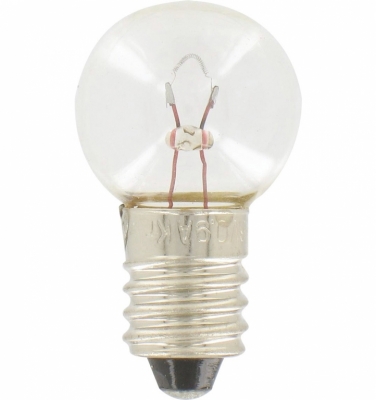Ampoule culot E10 - 6 V - 0,9 A - 5.5 W - Lot de 10 - LEGRAND