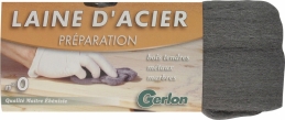 Laine d'Acier N°0 - Pour bois tendres et métaux - 200 Grs - GERLON