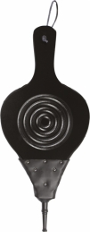 Soufflet en bois et simili cuir - 45 cm - PVM