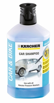 Shampoing auto 3 en 1 - Détergent - 1 L - KARCHER