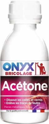 Acétone : Dissolvant pour vernis et peinture - 190 ml - ONYX