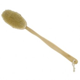 Brosse de bain en soie naturelle