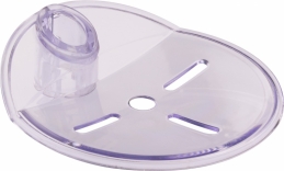 Porte-savon transparent pour barre de douche - NEPTUNE