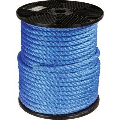 Bobine de 65 M de cordage en polypropylène - 4 torons - Ø 12 mm