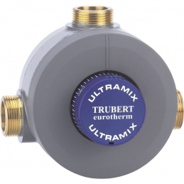 Mitigeur thermostatique collectif Trubert Eurotherm - Débit 56 à 400 l/min - Mâle 1"1/2 - WATTS