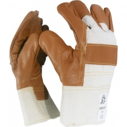 Gants spécial outils et bois - Cuir - Taille 10 - OUTIBAT