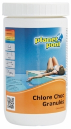 Chlore choc en granulés - 1 Kg - PLANET POOL