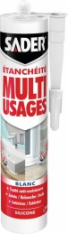  Mastic d'étanchéité Multi-usages - Blanc - 280 ml - SADER