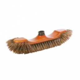 Brosse de balai demi tête - SOIE MARRON - BROSSERIE MARCHAND