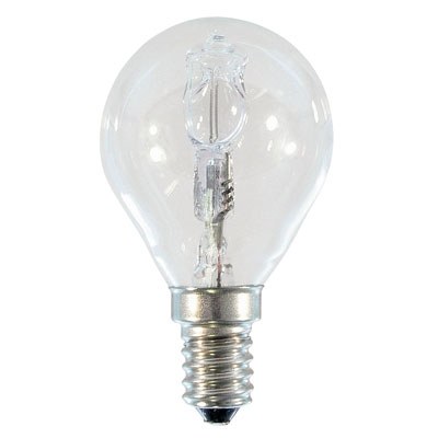 Lampe halogène sphérique éco - E14 - 42 Watts - GE LIGHTING