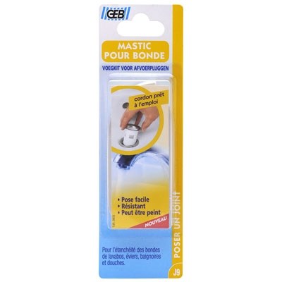 Mastic pour bonde J9 sous forme de cordon de 43 cm - GEB