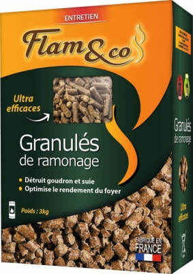 Granulés de ramonage - Flam&Co - 3 Kg - DIABLOTIN