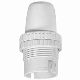 Douille B22 - Avec bague - Isolant blanc - 150 W - LEGRAND