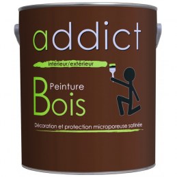 Peinture Bois - Blanc - 2.5 L - ADDICT