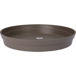 Soucoupe Toscane - Taupe - Diamètre 40 cm pour pot de 76 L- EDA