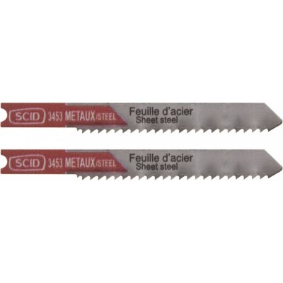 Lame pour scie sauteuse - Métal HSS - 50 mm - Lot de 2 - SCID