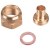 Raccord écrou 2 pièces - 20 x 150 à braser Ø12 mm - GURTNER 
