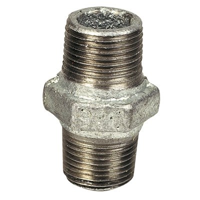 Mamelon en fonte galvanisé Mâle 280 - 15 x 21 mm - CAP VERT