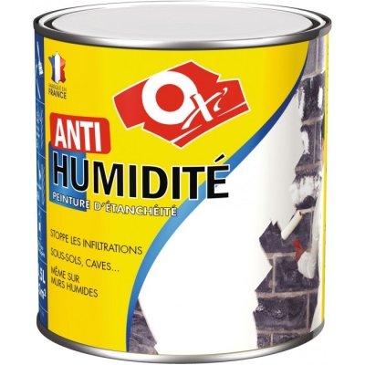 Peinture d'étanchéité - Anti-humidité - Blanc - 0.5 L - OXI