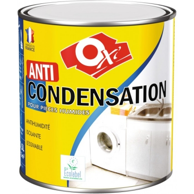 Peinture anti-condensation pour pièces humides - Blanc - 0.5 L - OXI