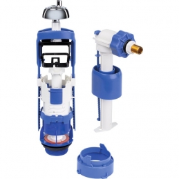 Mécanisme chasse d'eau et robinet - Kit rénovation - Clip'Easy - Double débit