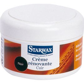 Crème Renovante Cuir Noir 150ml - STARWAX