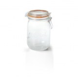 Lot de 6 bocaux LE PARFAIT "Super" - Ø 85 mm - 3/4 L