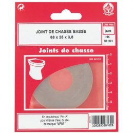 Joint en caoutchouc blanc pour chasse basse - 65 x 25 mm - GRIPP