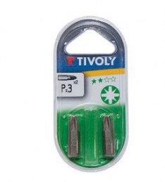 Embout de vissage Torsion pour vis Pozidriv N°3 - TIVOLY