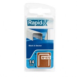 Agrafes décoration et finition N°970 - Ø14 mm - Lot de 670 - RAPID