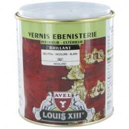 Vernis bois - Intérieur / Extérieur - Brillant - Incolore - 500 ml - AVEL