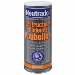 Destructeur d'odeur pour poubelle - Poudre 350 gr - NEUTRADOL