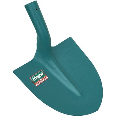 Pelle ronde de terrassier (sans manche) - 27 cm - Forges de Magne