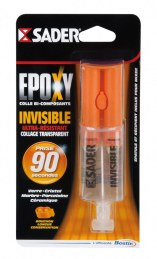 Colle époxy invisible - 25 ml - SADER